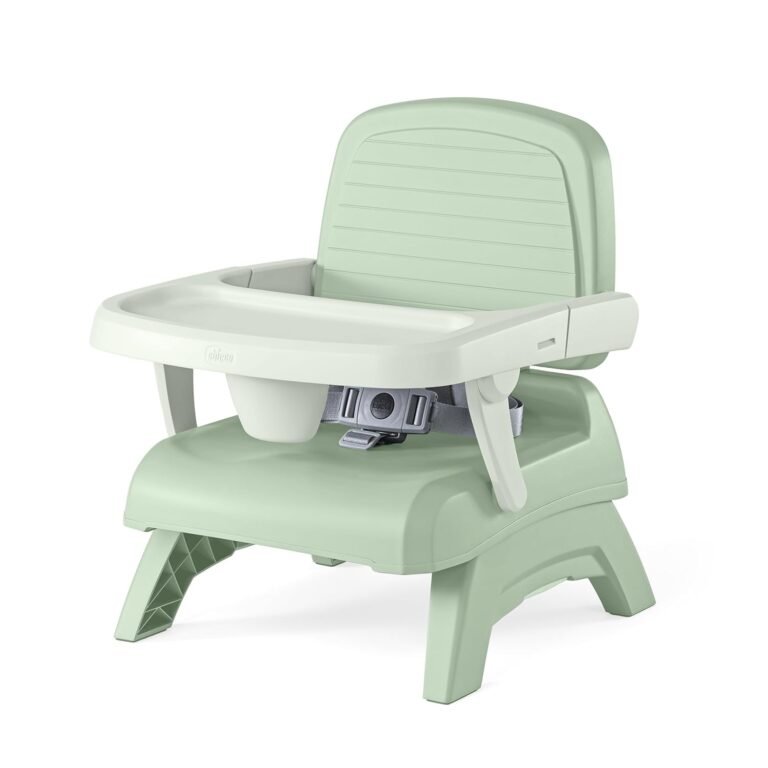 baby high chair with safety tray and adjustable seat for infants and toddlers