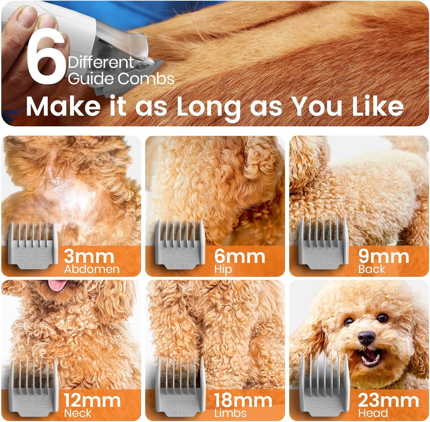 Oneisall Dog Grooming Kit & Vacuum