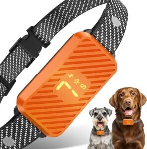 gps dog tracker collar with real time location tracking for pets