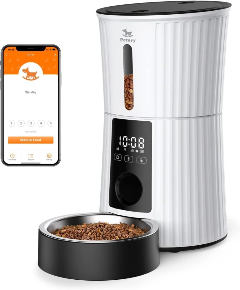 Petory Automatic Cat Feeder WiFi feeder for cats | Divelty