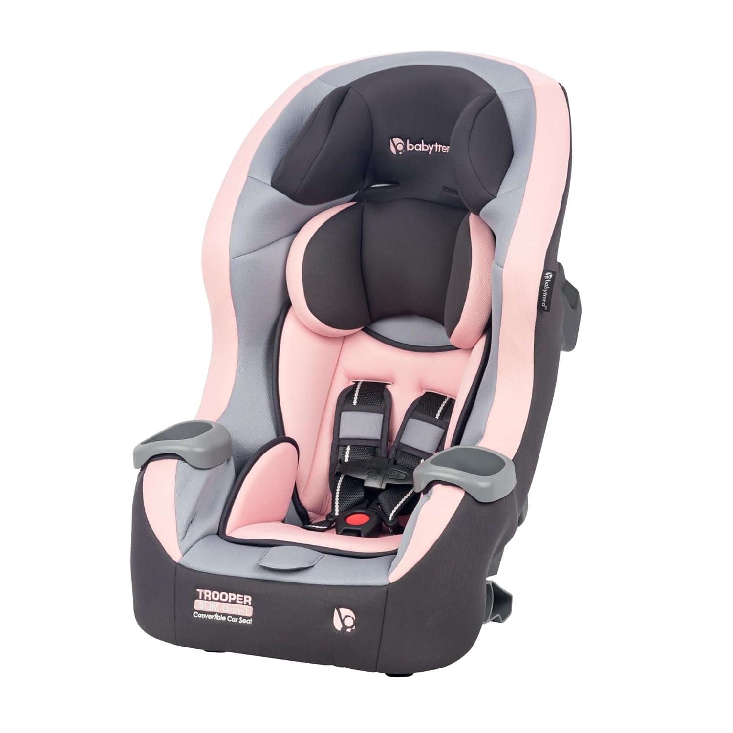 baby car seat with five point harness for infant and toddler safety in vehicles